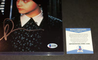 Christina Ricci autographed 11x14 Beckett COA