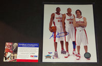 Amare Stoudemire autographed 8x10 PSA/DNA COA