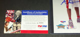 Amare Stoudemire autographed 8x10 PSA/DNA COA
