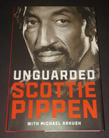 Scottie Pippen autographed book Beckett COA