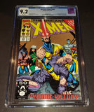 X-Men slabbed graded comic CGC 9.2