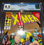 X-Men slabbed graded comic CGC 9.2