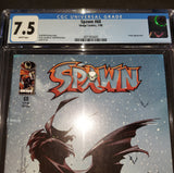 Spawn slabbed graded comic CGC 7.5