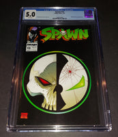 Spawn slabbed graded comic CGC 5.0