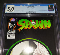 Spawn slabbed graded comic CGC 5.0