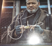 Laurence Fishburne autographed 11x14 Beckett COA