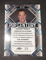 Tom Sizemore autographed card Leaf COA