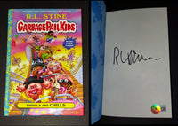R.L. Stine autographed Garbage Pail Kids book Beckett COA