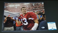 Kurt Warner autographed 11x14 Beckett COA